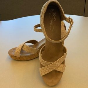Tom's Wedge Sandal